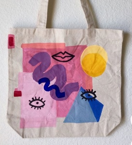 canvas tas beschilderen 